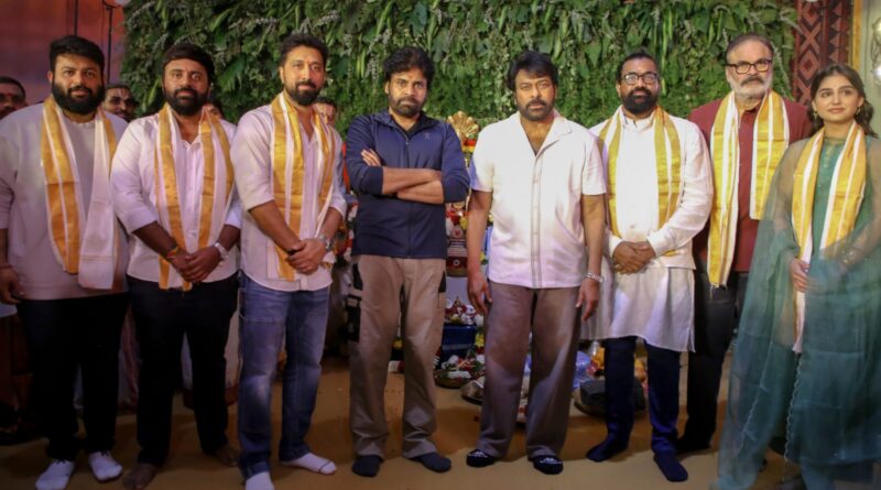 மெகா ஸ்டார்’ சிரஞ்சீவி நடிக்கும் #Chiru158 படத்தின் படப்பிடிப்பு தொடங்கியது!