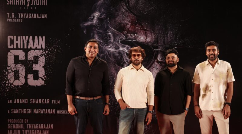 தொடங்கியது ‘சீயான் 63’ படப்பிடிப்பு : சத்யஜோதி பிலிம்ஸின் அடுத்த பிரம்மாண்டம்!