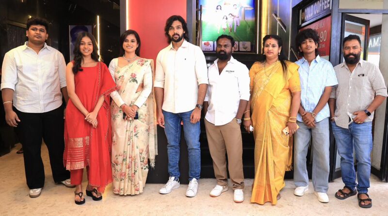 செங்குத்தான மலையில் சிரமப்பட்டு நடித்த நடிகர்கள் :  ‘அருள்வான்’ ஷூட்டிங் அனுபவம்!