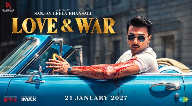 சஞ்சய் லீலா பன்சாலியின் ‘லவ் & வார்’ படத்திற்காக ரன்பீர் கபூரின் அசத்தல் போஸ்டர்கள்!